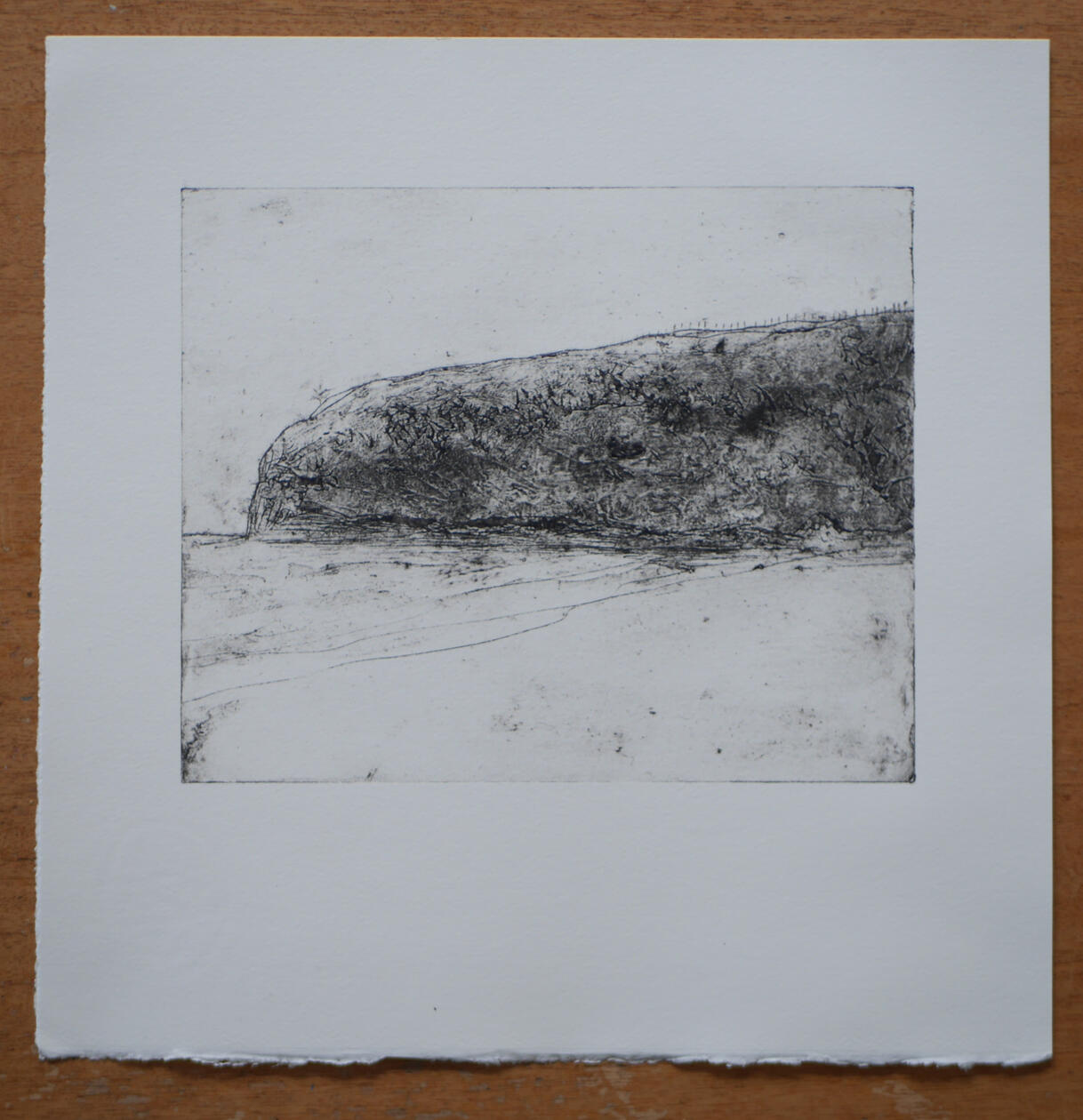 Headland (collagraph)